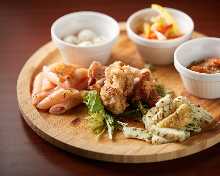 Assorted dishes