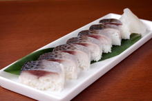 Mackerel sushi