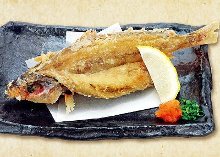 Fried banana fish