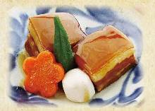 Okinawan stewed pork belly