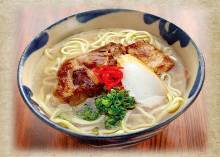 Okinawan noodles with sparerib