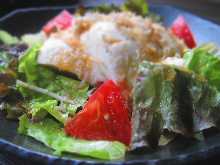 Whitebait salad