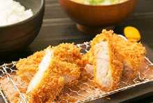 Pork cutlet meal set