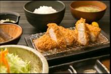 Pork cutlet meal set