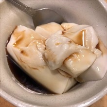 Okinawan peanut tofu