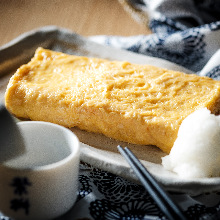 Japanese-style rolled omelet