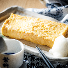 Japanese-style rolled omelet