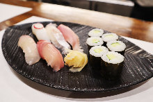 Assorted nigiri sushi