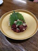 Horse meat tartare