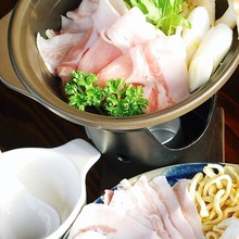 Pork shabu-shabu