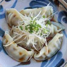 Yambaru Island Pork Agu Gyoza (boiled dumplings)
