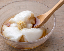 Okinawan peanut tofu
