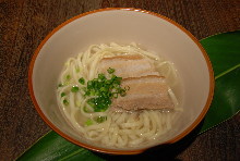 Okinawa soba noodles