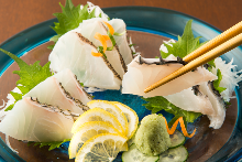 Assorted sashimi, 3 kinds