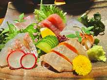 Assorted sashimi, 5 kinds