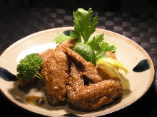 Fried chicken wing tips