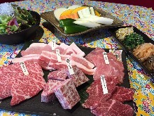 Assorted yakiniku