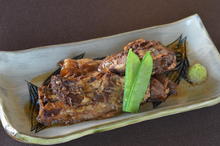 Okinawan-style stewed pork spare rib rice bowl