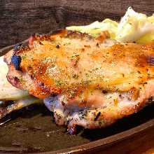 Grilled boned chicken