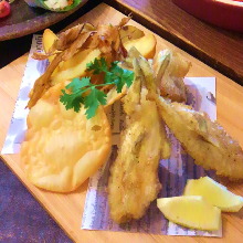 Fried pufferfish