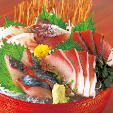 Assorted sashimi, 5 kinds