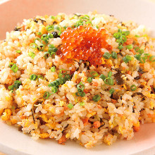 Fried rice with leaf mustard