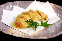 Mentaiko tempura