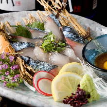 "Goma-saba" sesame-flavored mackerel (regional dish)