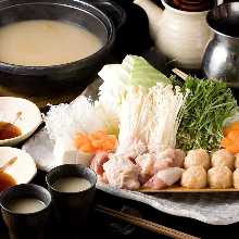 Mizutaki of Jidori chicken