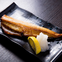 Grilled atka mackerel