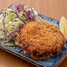 Minced beef cutlet