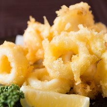 Squid tempura Squid tempura