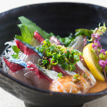 Mackerel with Sesame