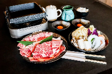 Premium Miyazaki Beef Sukiyaki Set