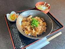 Seared specialty rice bowl