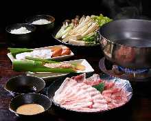 Berkshire pork shabu-shabu