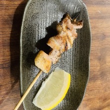 Pork rib skewer