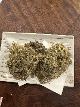 Mozuku seaweed tempura