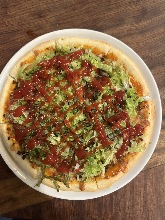 Taco pizza