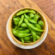 Steamed in a bamboo steamer