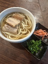 Okinawa soba noodles