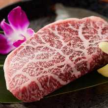 Wagyu beef steak