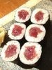 Tuna sushi rolls