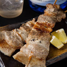 Pork rib skewer