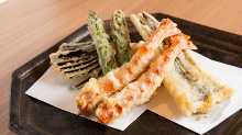 Assorted tempura