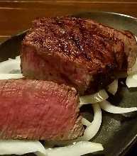 Wagyu beef tenderloin steak