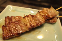 Pork rib skewer