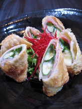 Deep-fried spring roll