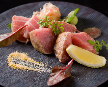 Bluefin tuna sashimi