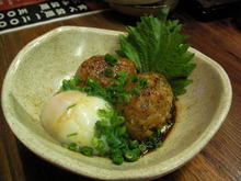 Grilled meatball